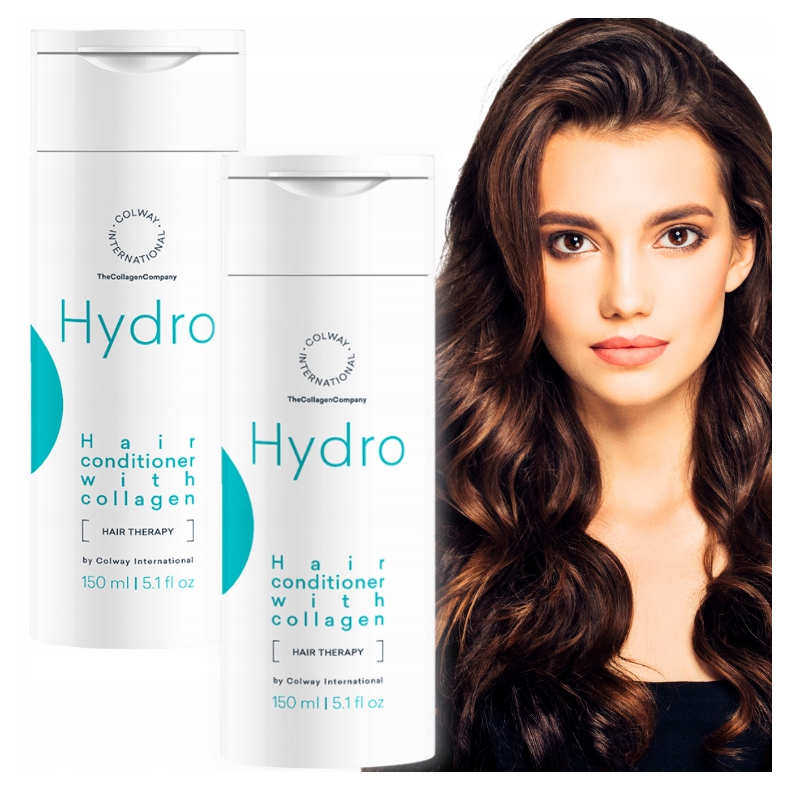 2x Kondicionér Na Vlasy S Kolagenem 150 ML Colway