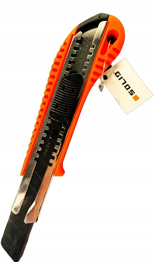 

Nóż Nożyk Do Tapet Tapeciak Czarne Ostrze 18mm