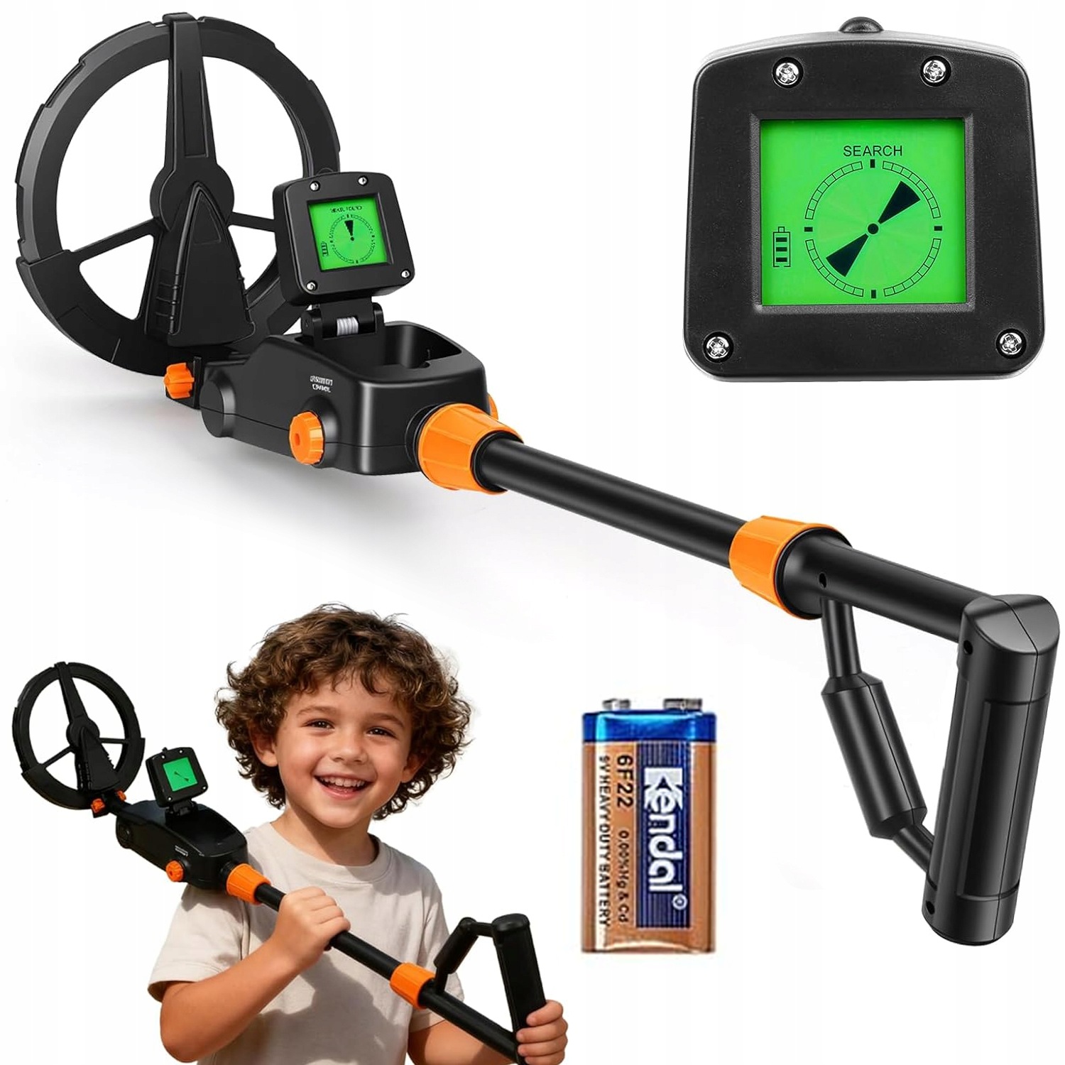 Detektor Kovů Detektor Kovu Moneta LCD Pohodlná Rukojeť
