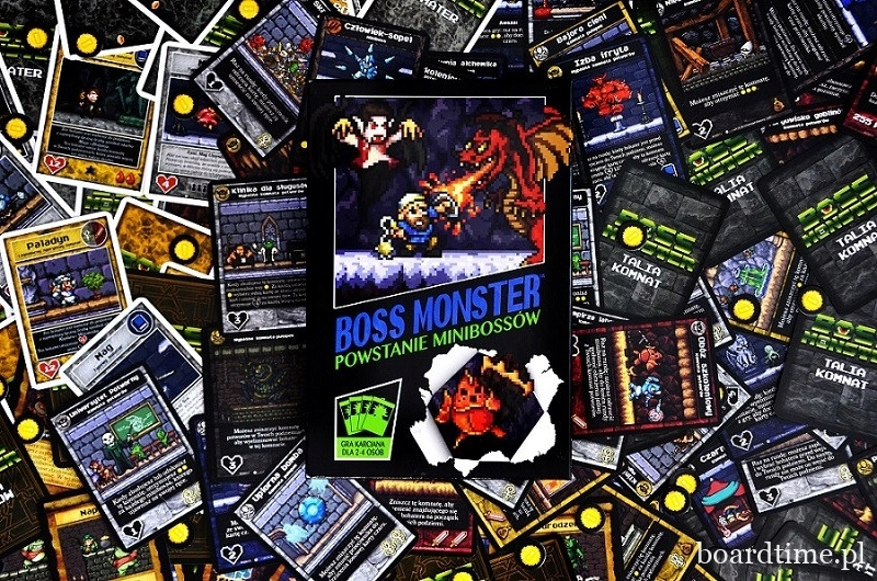 Gra KARCIANA Boss Monster Powstanie Minibossów Maksymalna liczba graczy 4