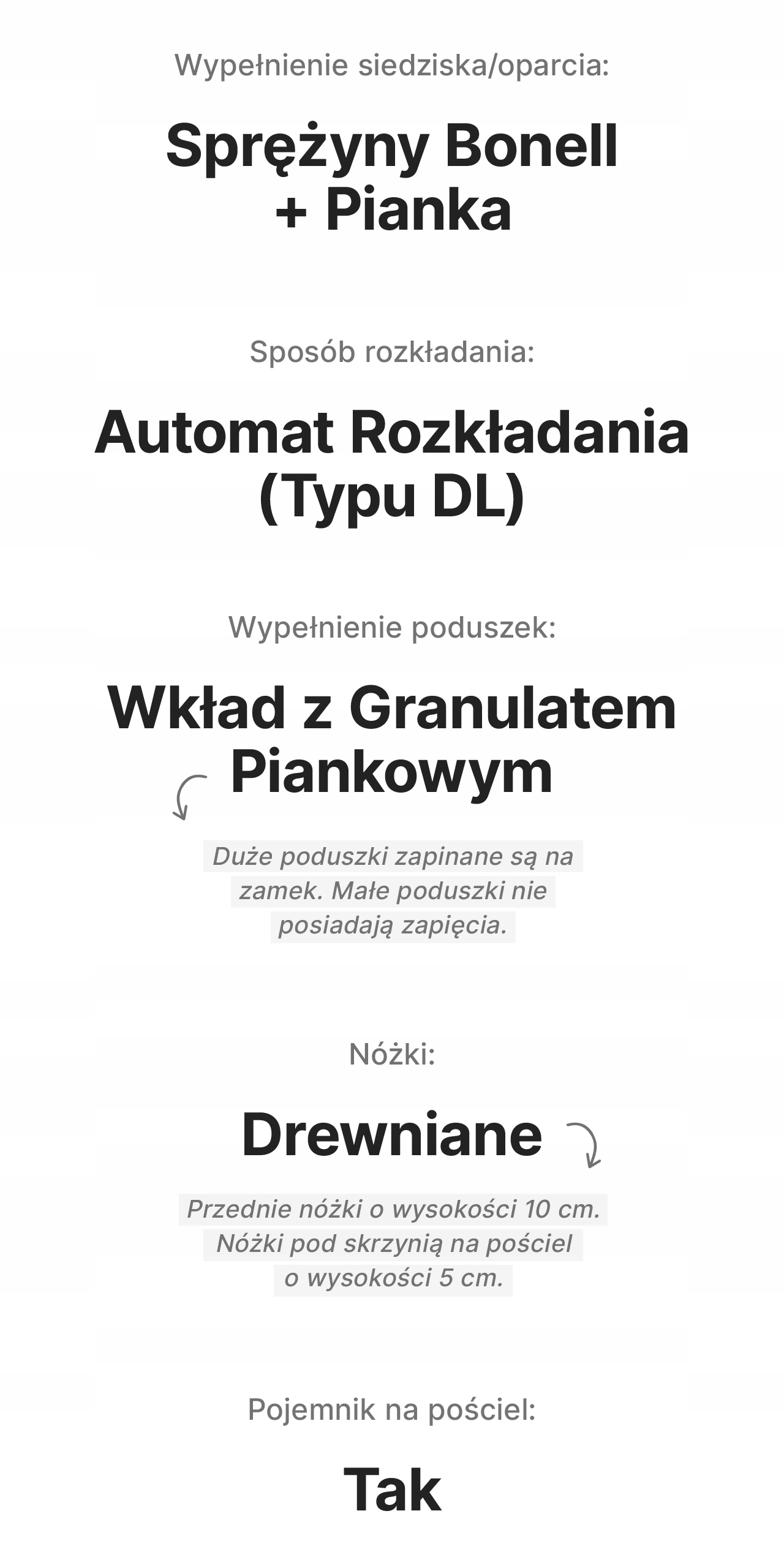 KOMPLET WYPOCZYNKOWY LISA 3+2+1 Kanapa Sofa Fotel Kolor korpusu inny kolor
