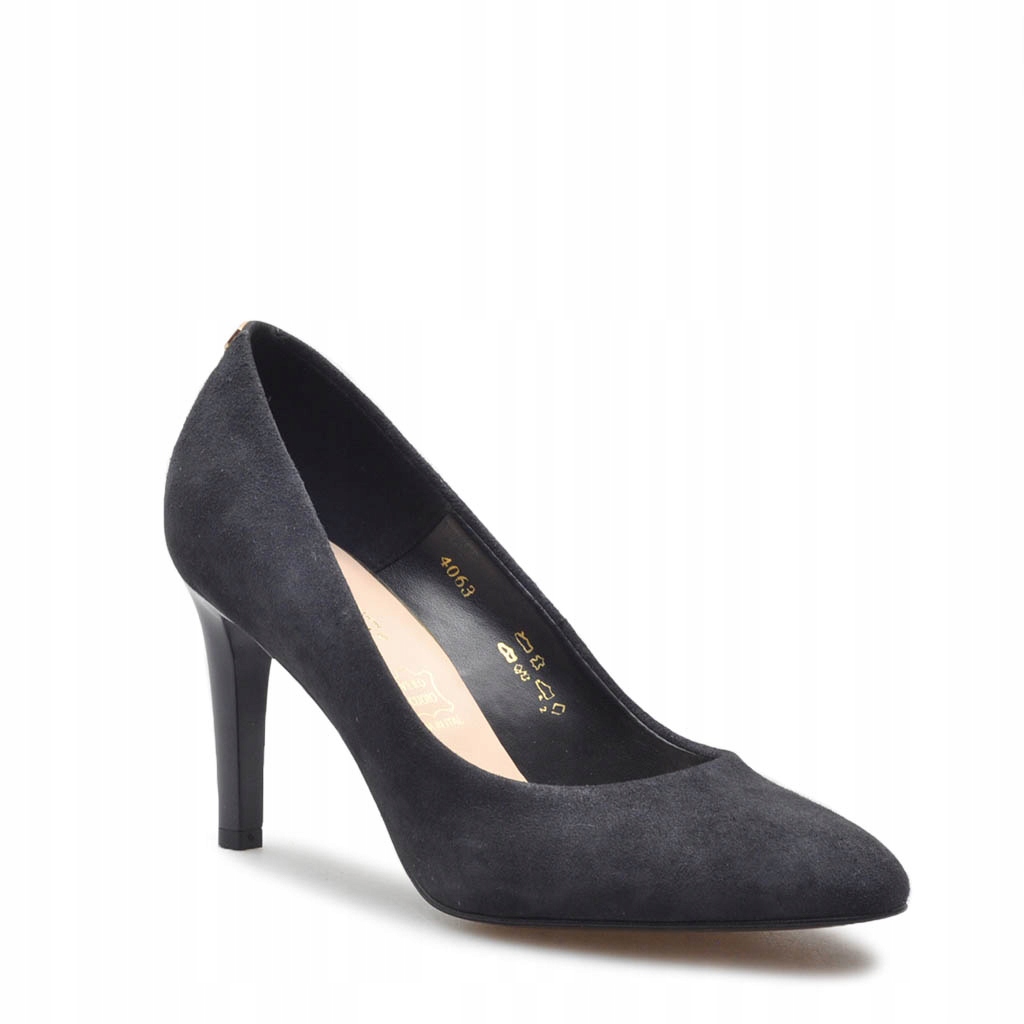 Boty Sala 4063 Popel z přírodní semišové kůže