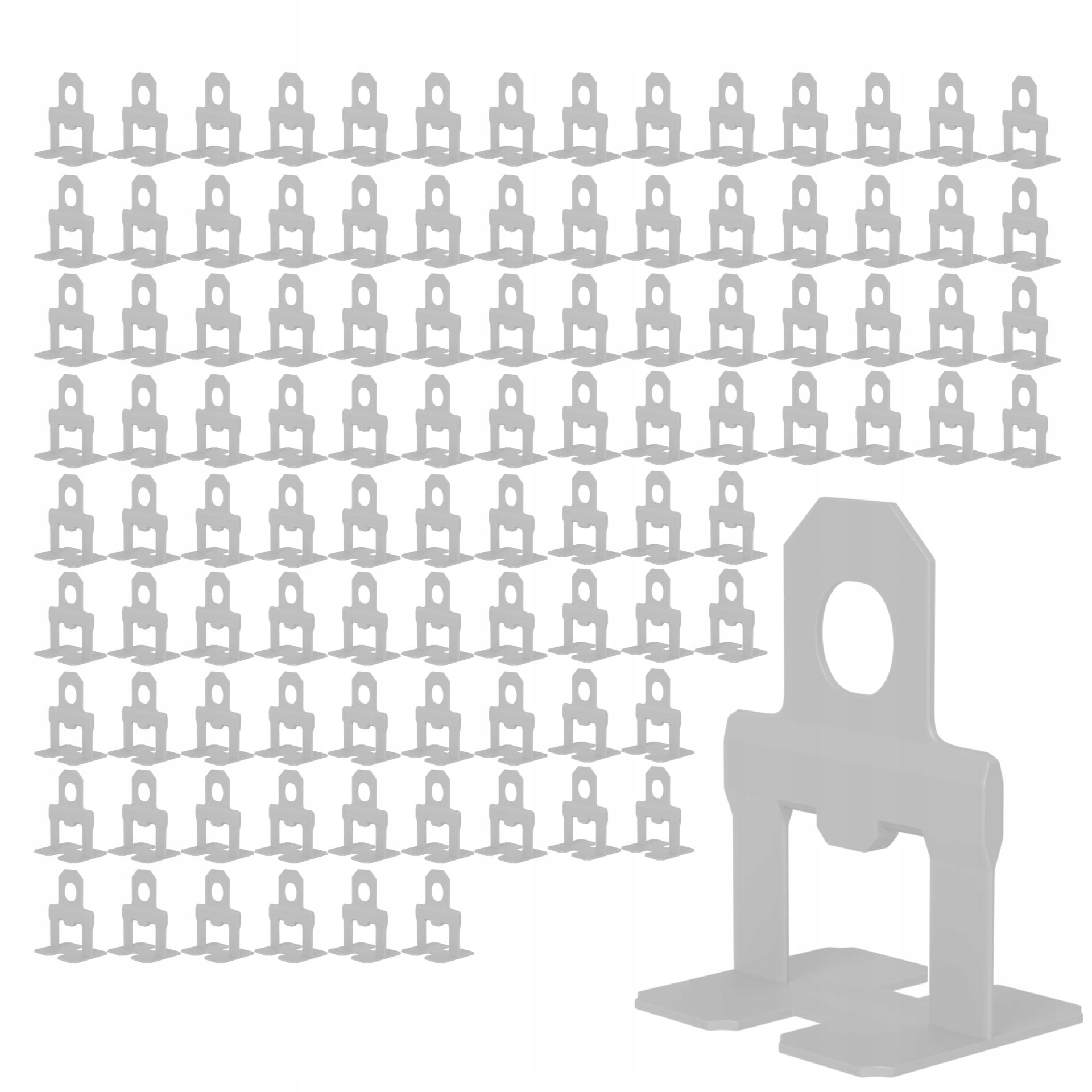 

System Poziomowania Płytek Klipsy Uchwyt 1mm 100sz