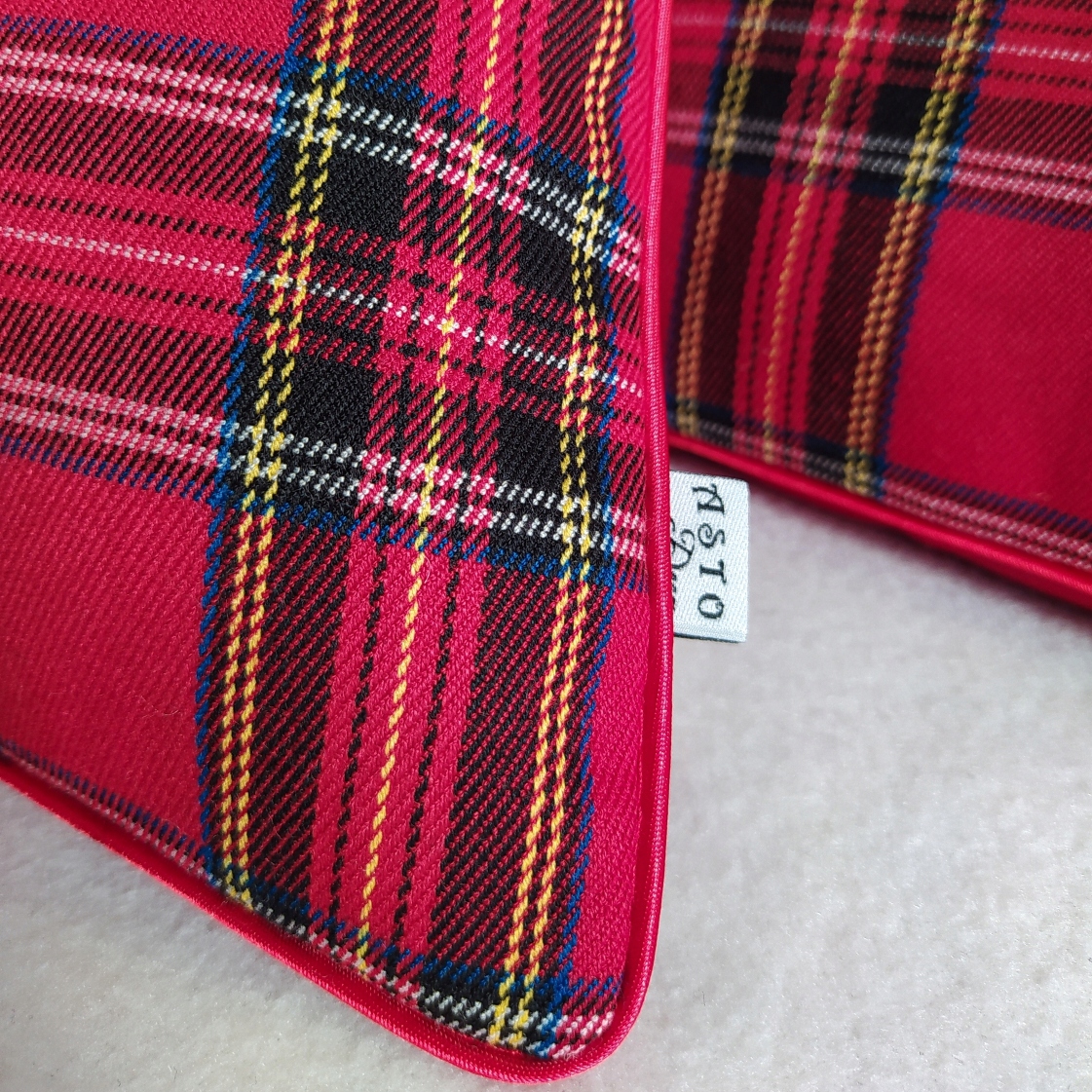 POSZEWKA świąteczna krata kratka 50x50ASTO deco Długość 50 cm