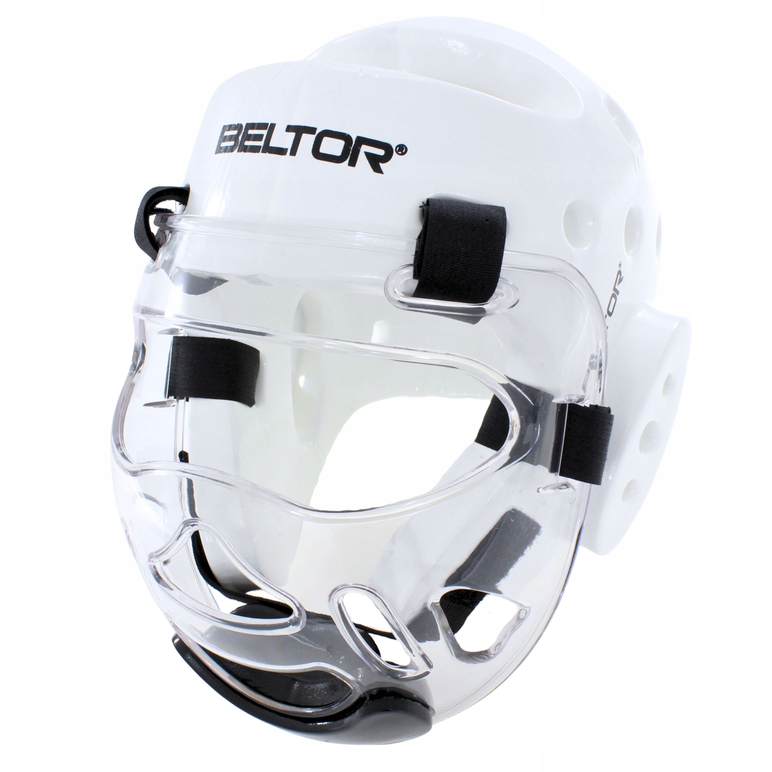 Beltor Kask Piankowy Z Maską Tytan Ochraniacz Głowy Bokserski Mma r. S