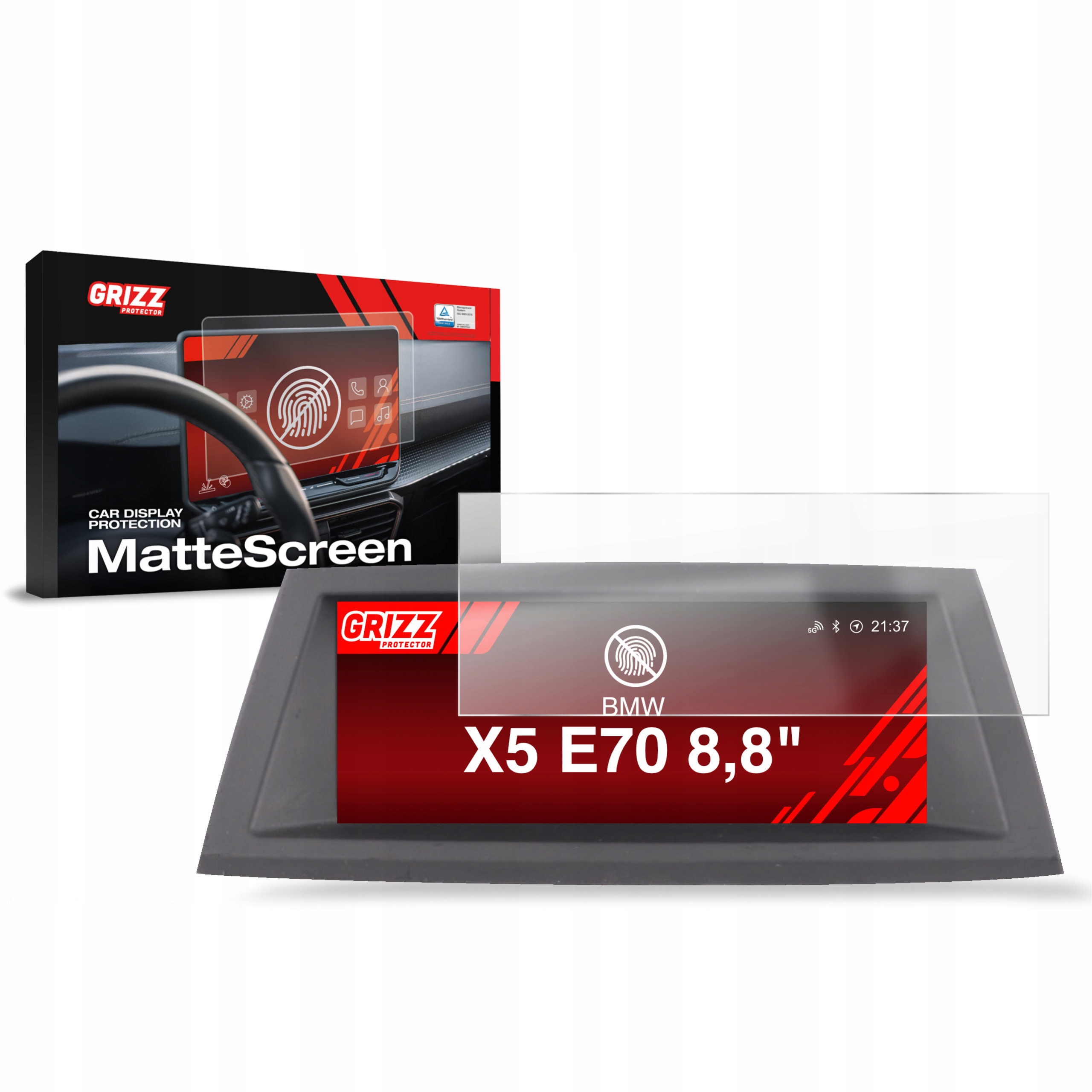 Folia Antyodciskowa do Bmw X5 E70 8,8" (2010-2017)