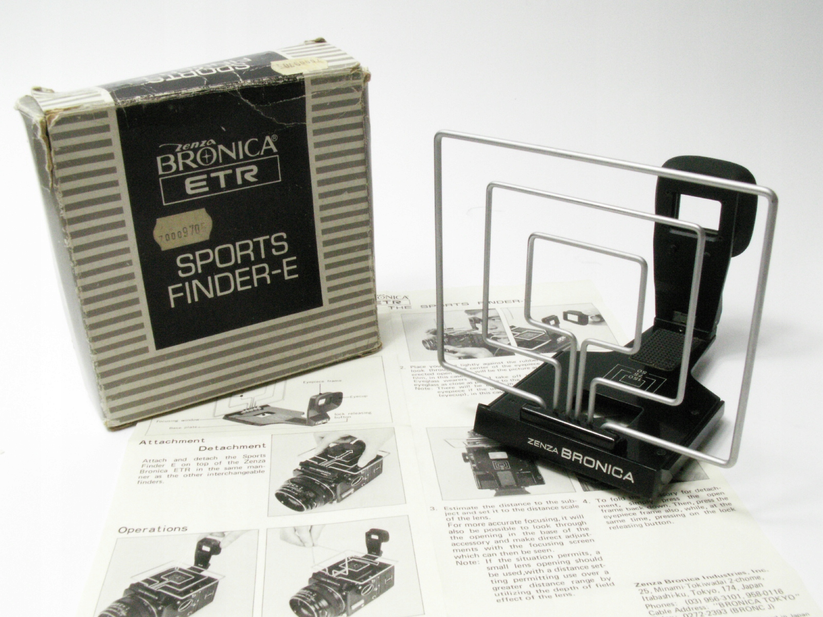 Bronica ETR / ETRS /ETRSi celownik sportowy NOWY!