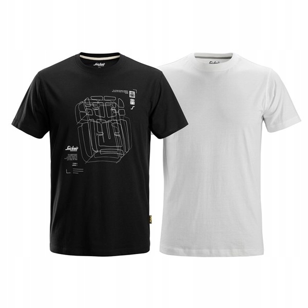 Робоча футболка Snickers 2522 2-Pack R. XL