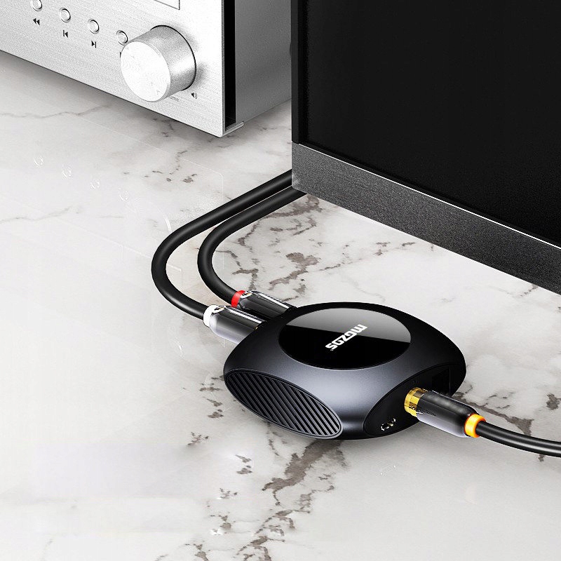 ADAPTER KONWERTER OPTYCZNY ANALOGOWY TOLINK NA 2X CINCH RCA DO TELEWIZORA Model DAC-N3