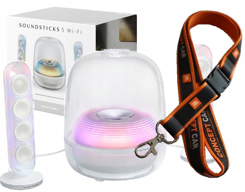 Zestaw głośników 2.1 Harman Kardon Soundsticks 5 Wifi 190 W biały