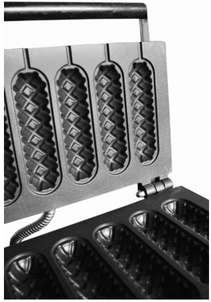 GOFROWNICA Gofry na patyku Corn Dog Maszyna do Gofrów Corn Dogi Opiekacz Model HX-119