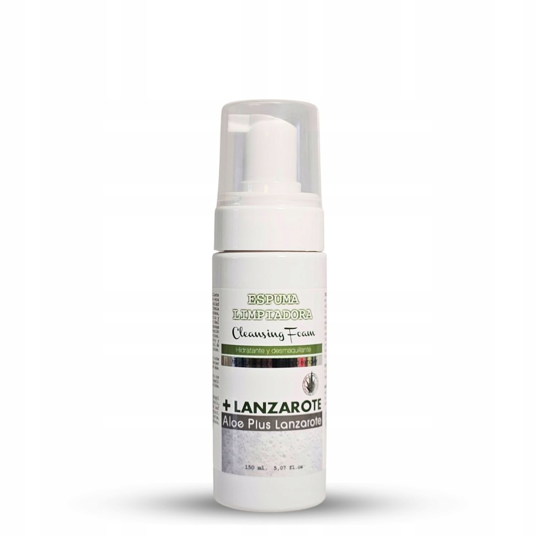 Espuma Limpiadora Facial de Aloe Vera Aloe Plus Lanzarote Oficiální Obchod