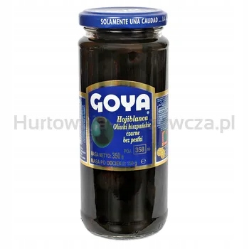 Goya Černé španělské olivy Bez Pecek 358 ml
