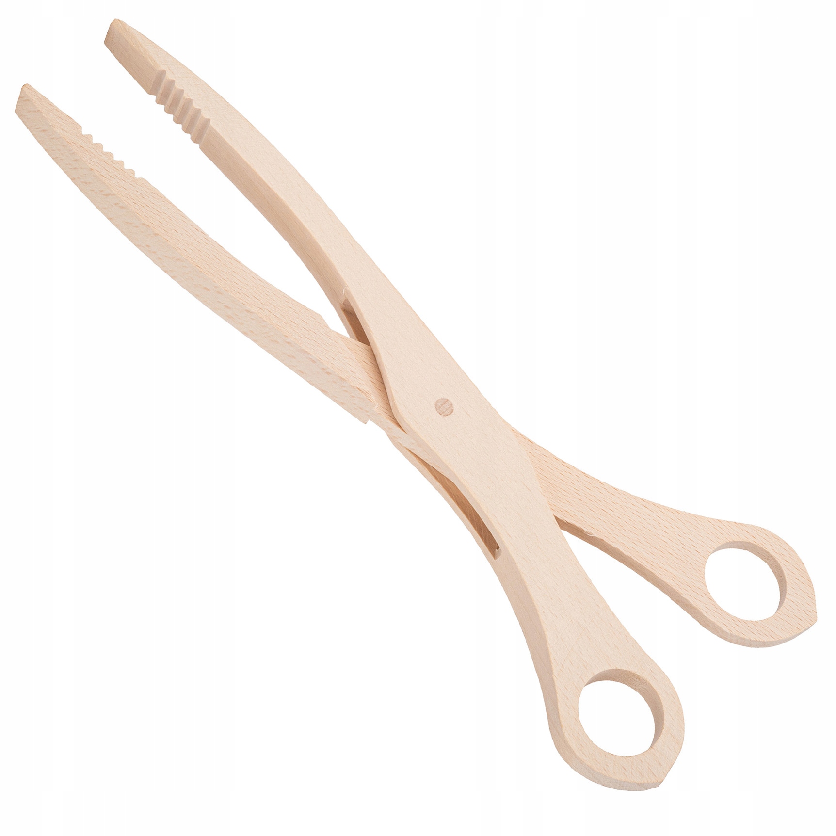 SZCZYPCE NOŻYCZKI DREWNIANE DO SAŁATEK OGÓRKÓW