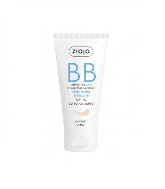 

Krem Bb Ziaja Bb odcień jasny Spf 11-20 50 ml