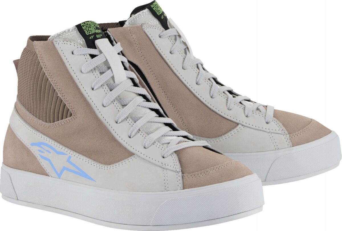 Dámske Motocyklové Topánky Alpinestars Stella Stated Brown/white 40 (8)