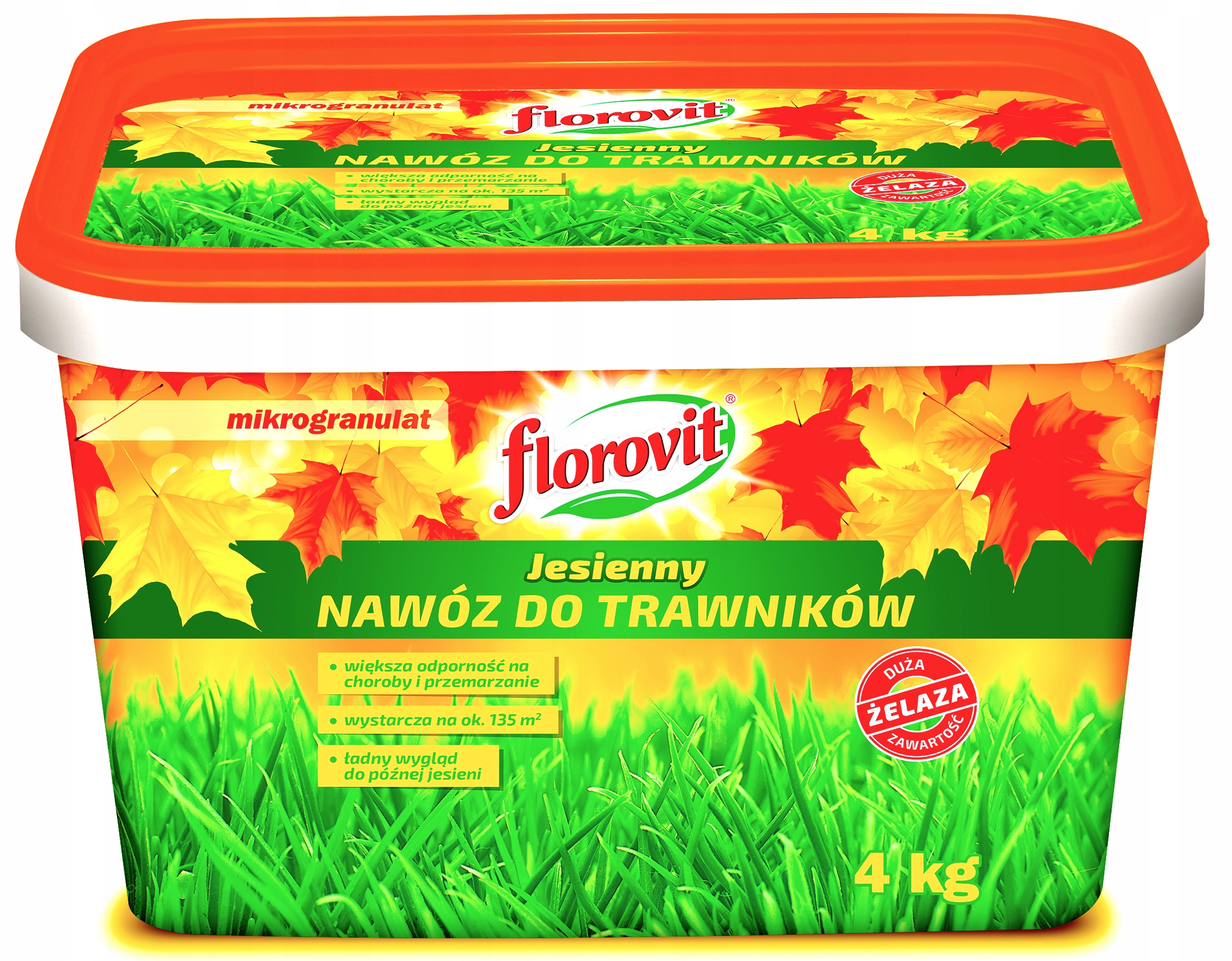 

Florovit Jesienny Nawóz Do Trawy Trawnika 4 kg +Fe