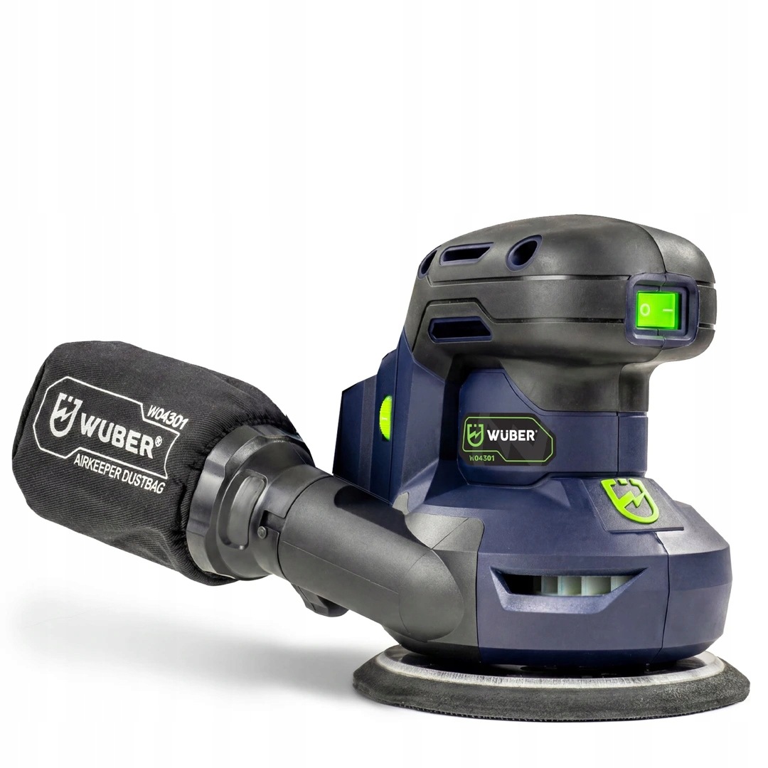 Aku excentrická bruska Wuber W04301, 125 mm, 20 V