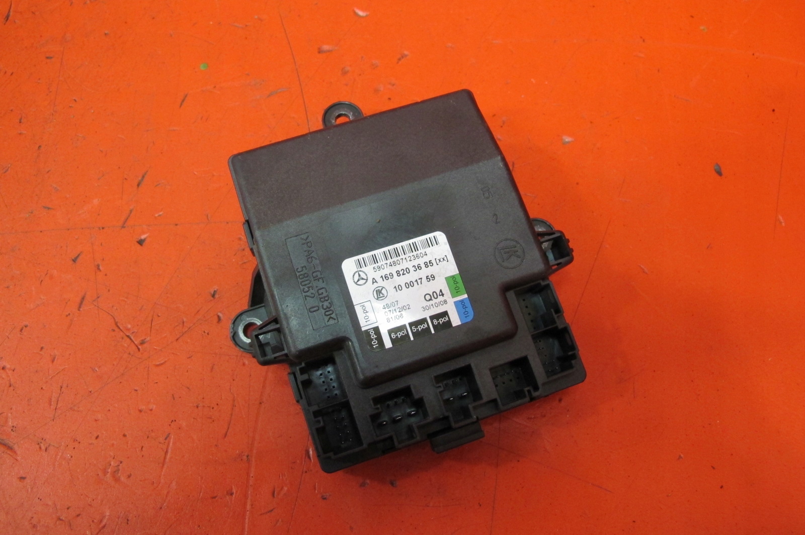 MERCEDES W245 B-KLASA W169 module control unit door right front A1698203685