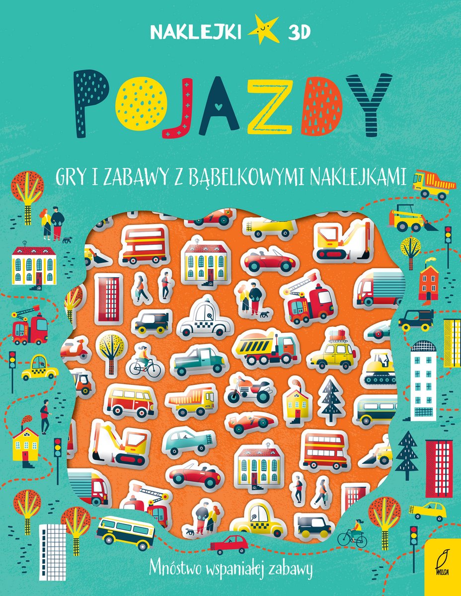 

Pojazdy Wypukłe naklejki 3D wielokrotnego użytku