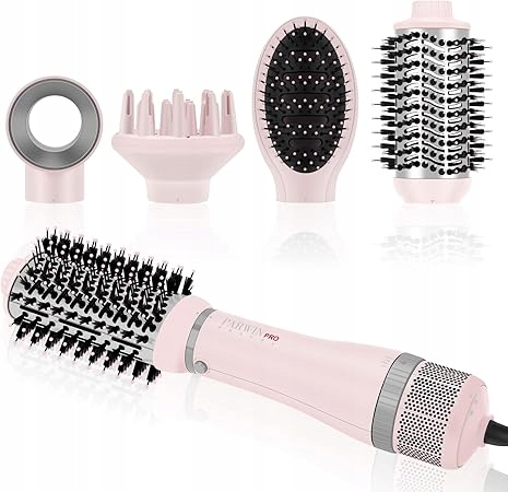 Vysoušeč vlasů, sada štětců Parwin Pro Beauty