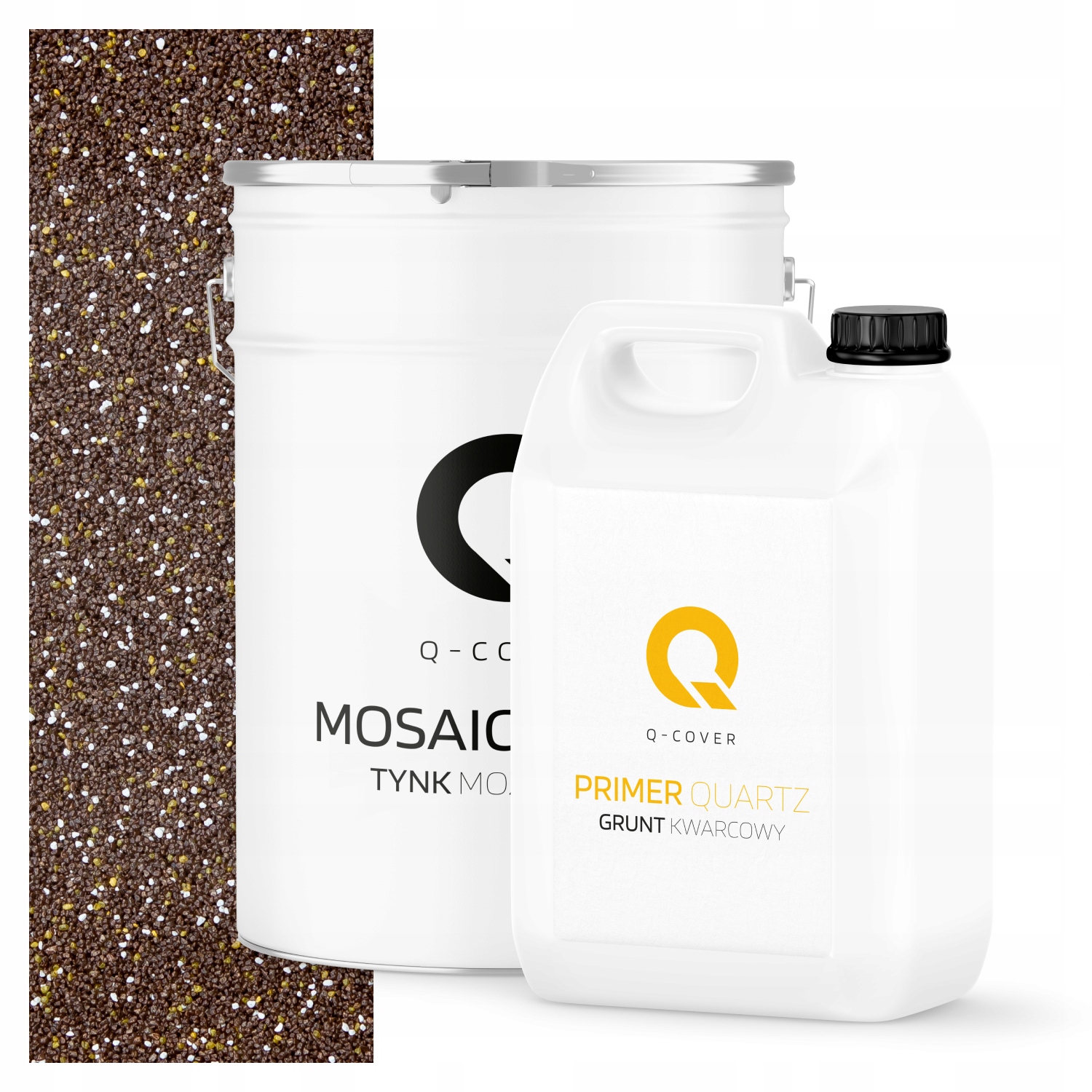 Mozaiková Omítka Hnědá Tmavá M63 Pryskyřičná Vnější 25 Kg Půda 6.6 m2