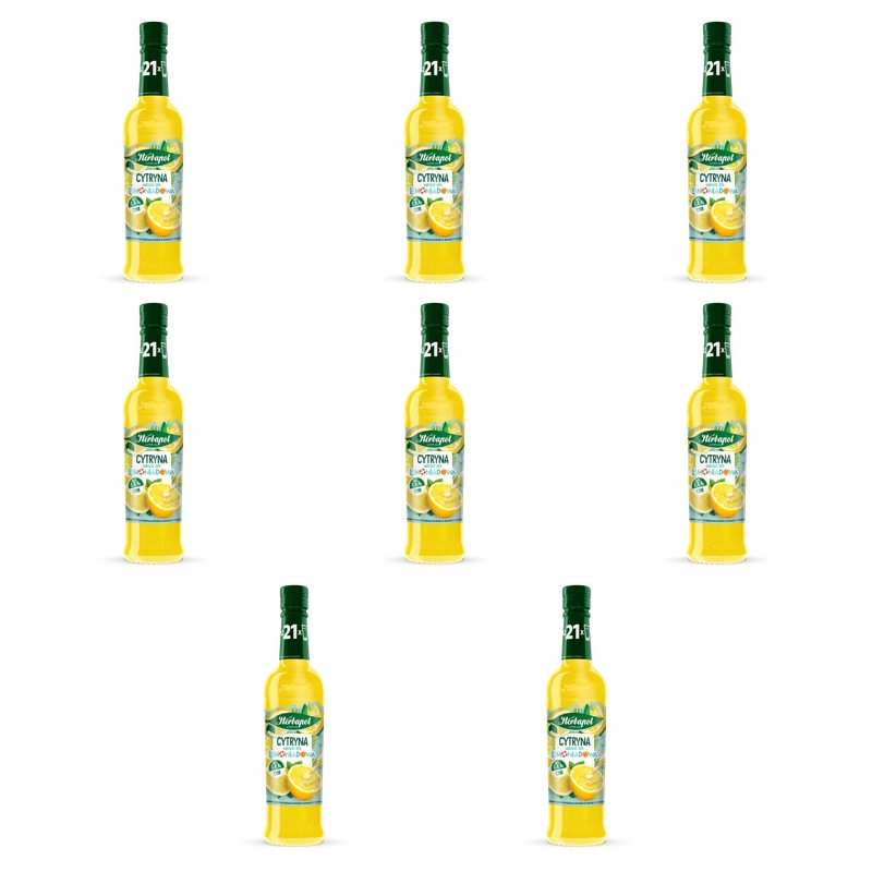 Herbapol Sirup Limonáda Citronová vit. C+D+B6+Zn 420 ml X8