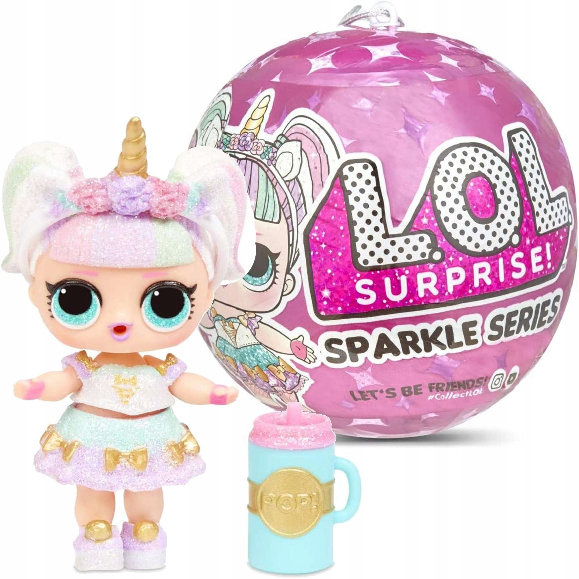 

Lol Surprise Kula Niespodzianka Sparkle Laleczka