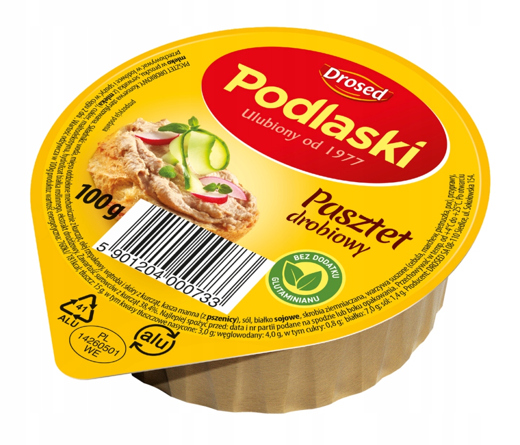 Levně Drůbeží paštika Podlaski 15x100 g