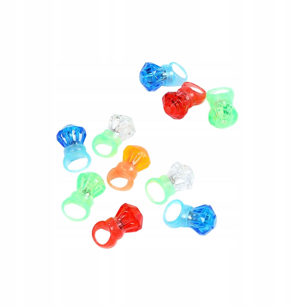 PIERŚCIONKI ZABAWKI NA PALCE DLA IMPREZ PARTY JELLY KIDS