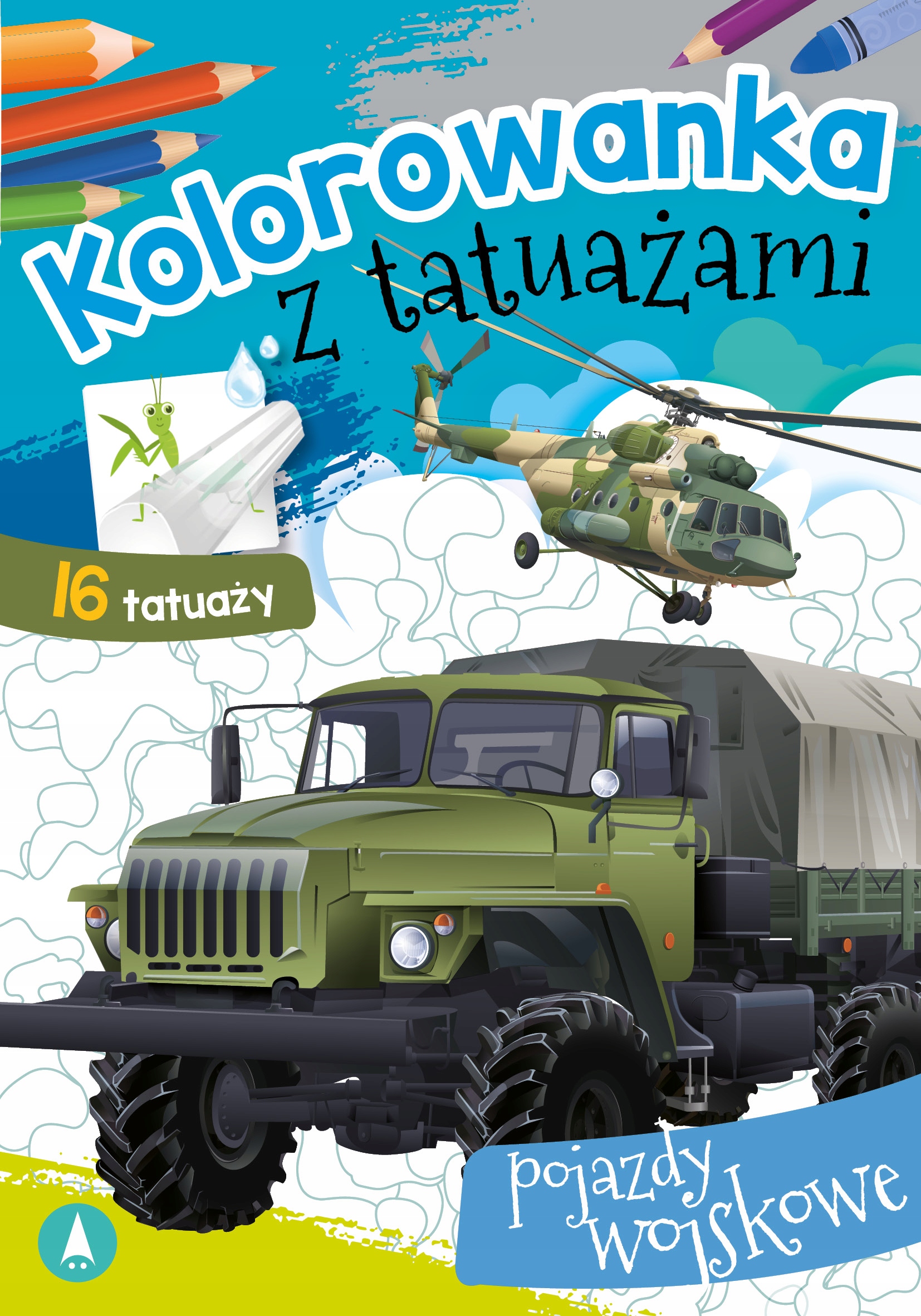 

Kolorowanka z tatuażami Pojazdy wojskowe 16 Tatuaż