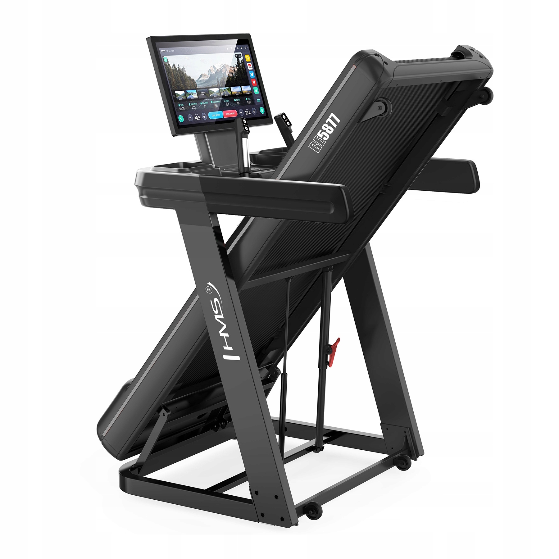 BIEŻNIA ELEKTRYCZNA HMS BE5877 FITNESS Prędkość 1-22 km/h