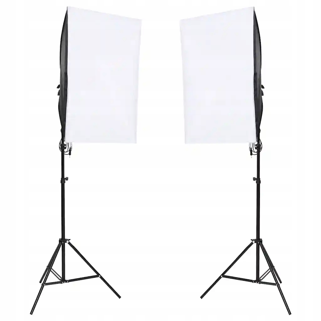 Softbox studyjny z lampą Led 40x60 cm, biały