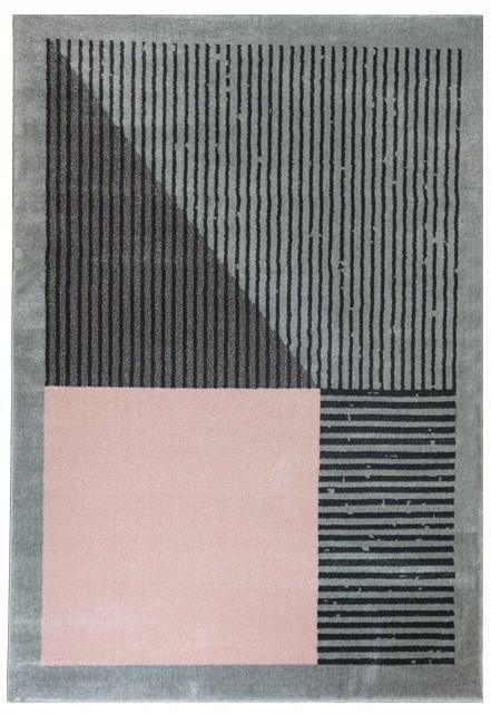 Koberec Černý Lara L263A_SFI23 Černý 160x230