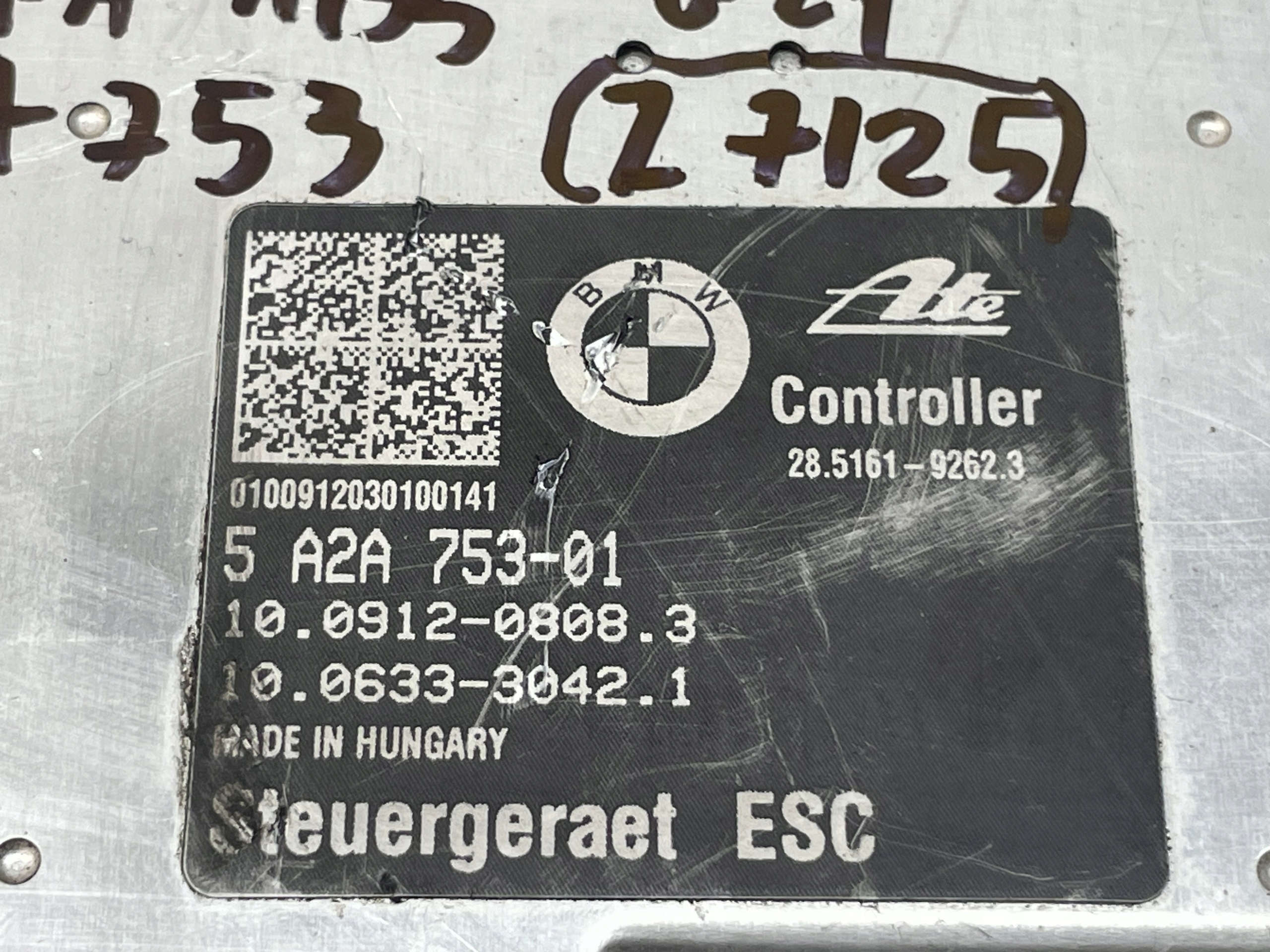 BMW OE 5A2A753 3' G20 G21 насос ABS