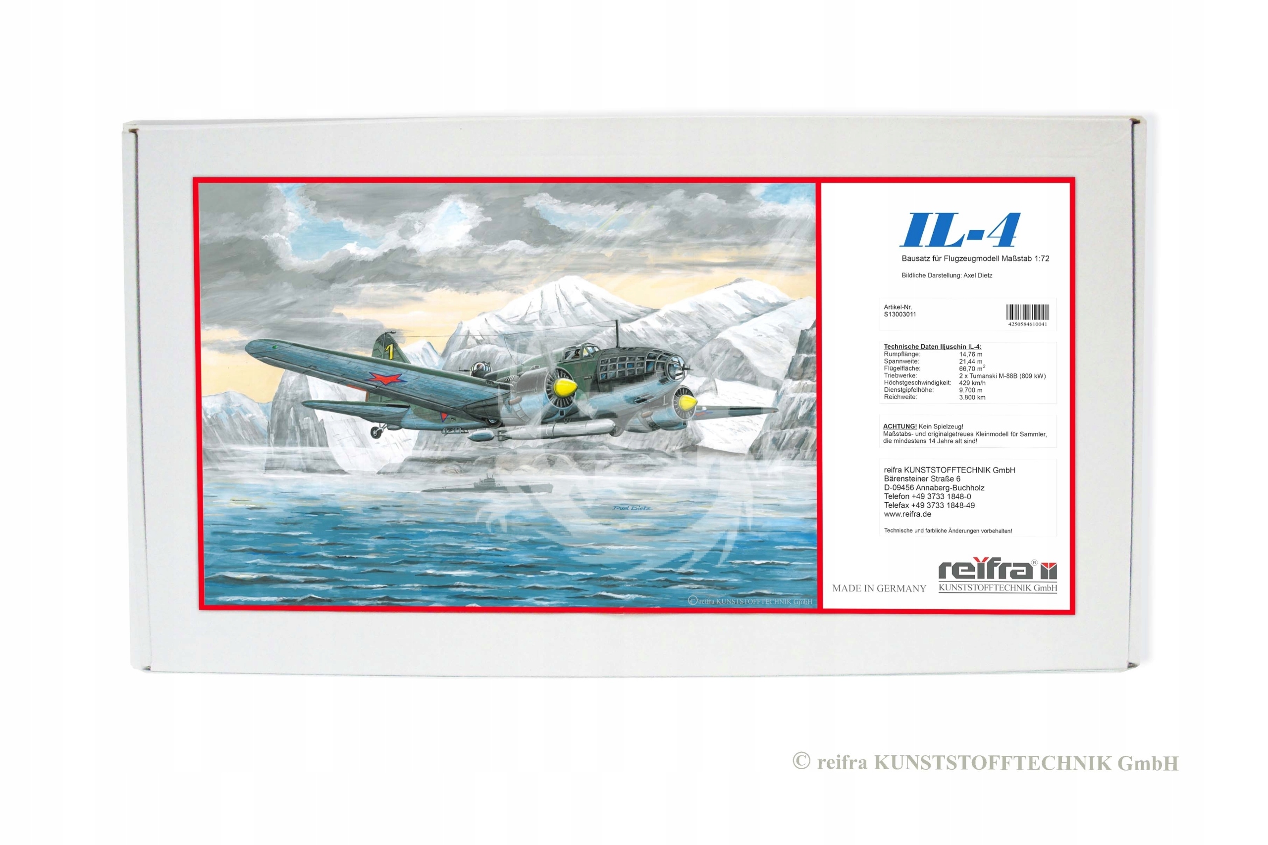 IL-4 IL-4 Plasticart Reifra měřítko 1/72