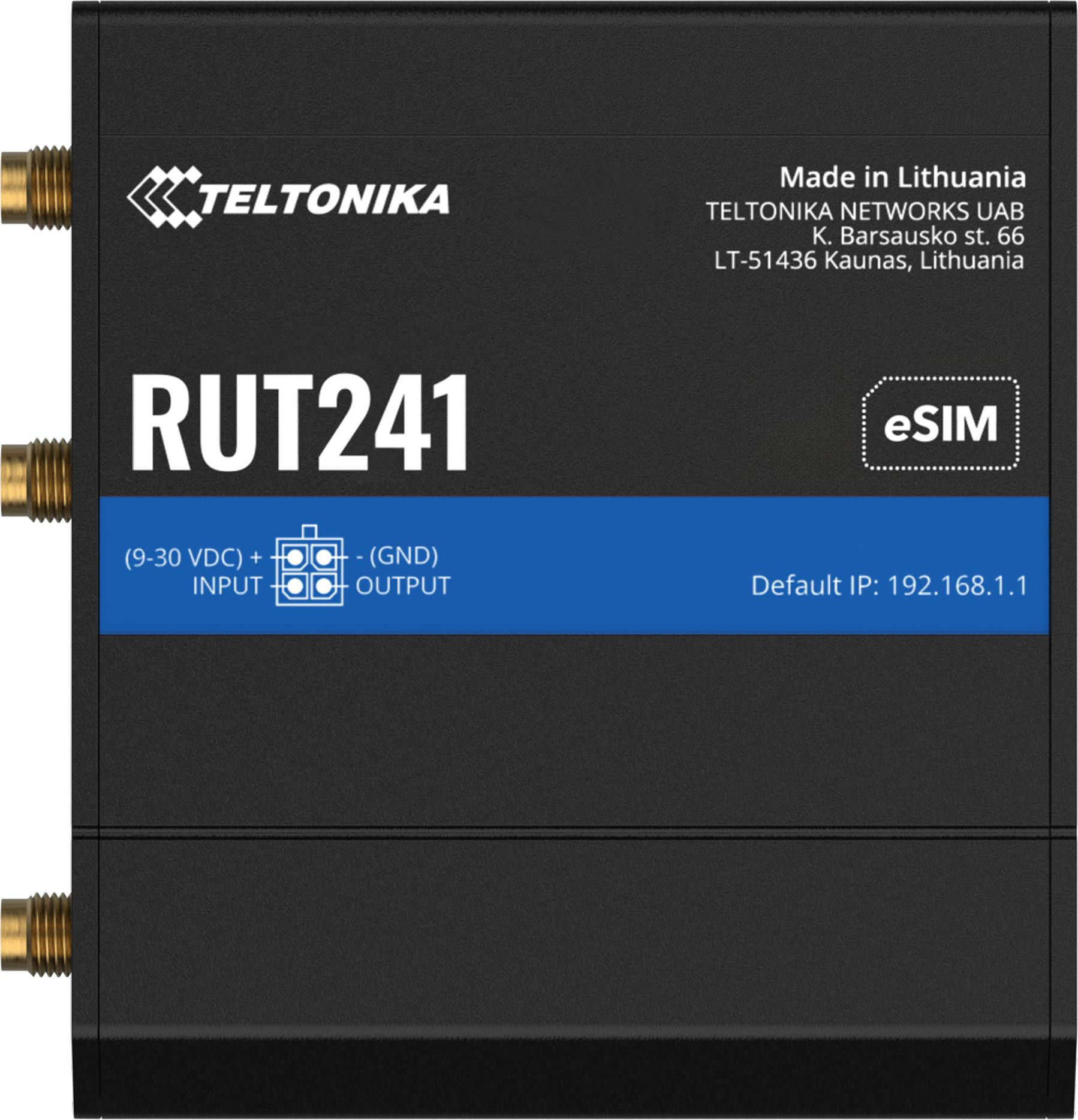 Teltonika RUT241 priemyselný router 4G Lte (RUT241010000)
