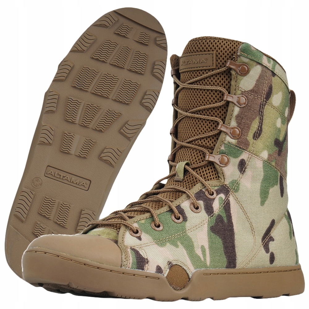 Vojenské taktické boty maskáčový Altama Maritime Assault High MultiCam 41,5