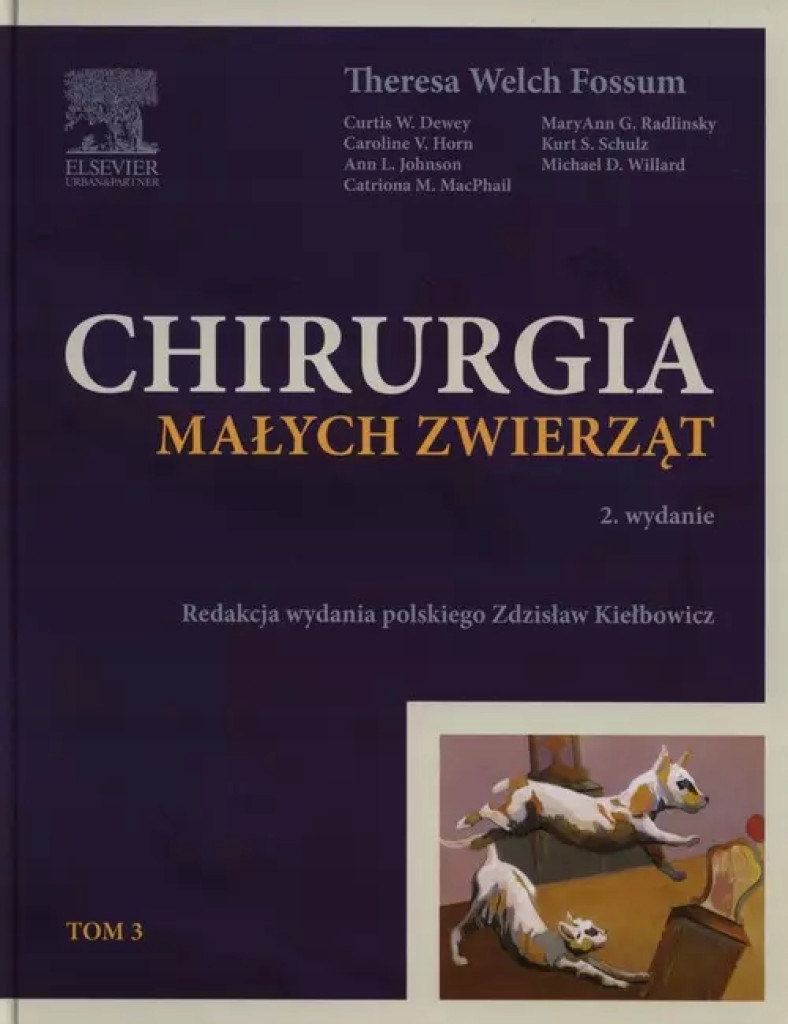 Chirurgia małych zwierząt Tom 3 Fossum Theresa Welch twarda Urban &-Zdjęcie-0