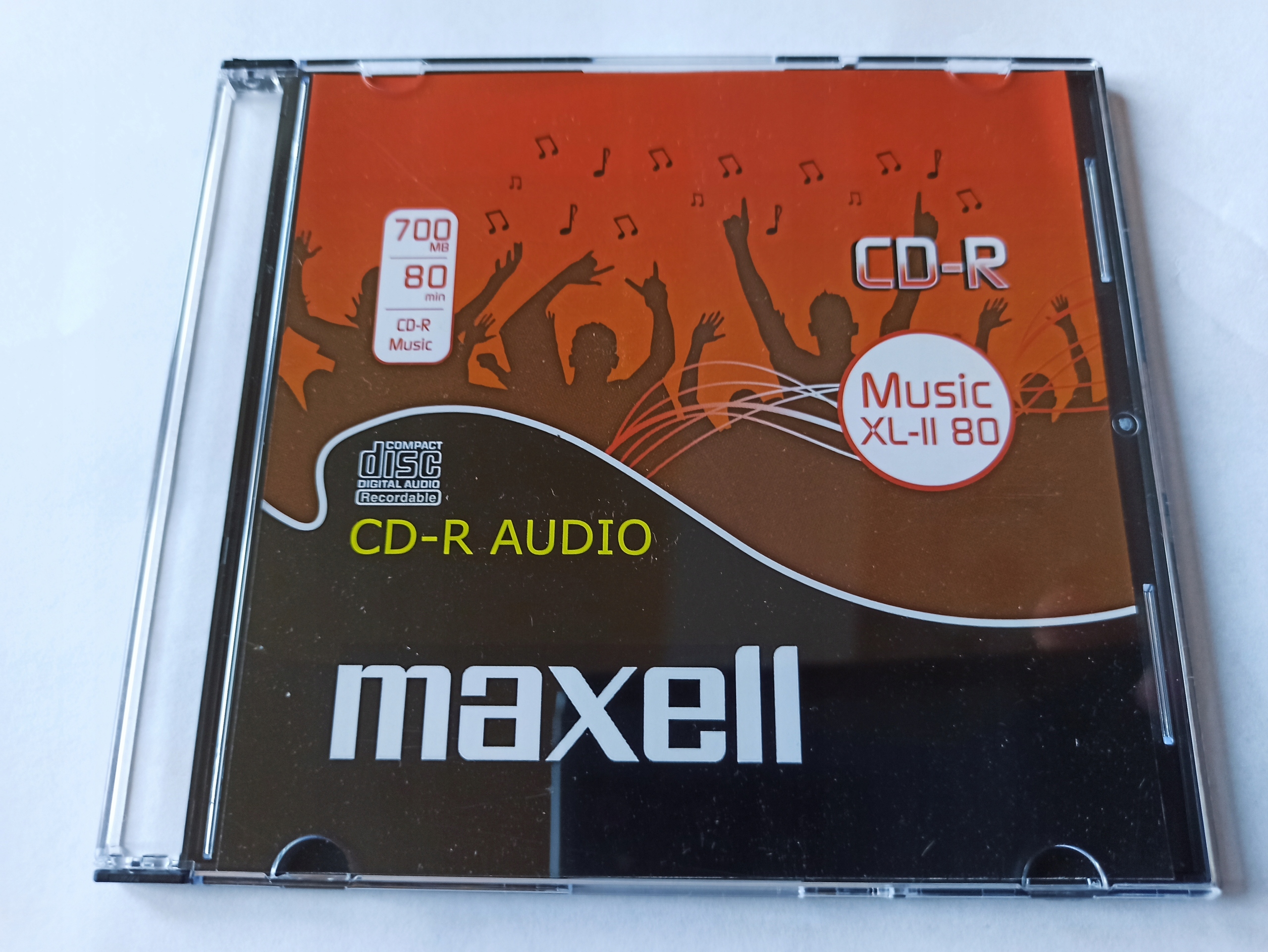 Maxell Music XL-II 80 CD-R Audio 1ks slimcase CD