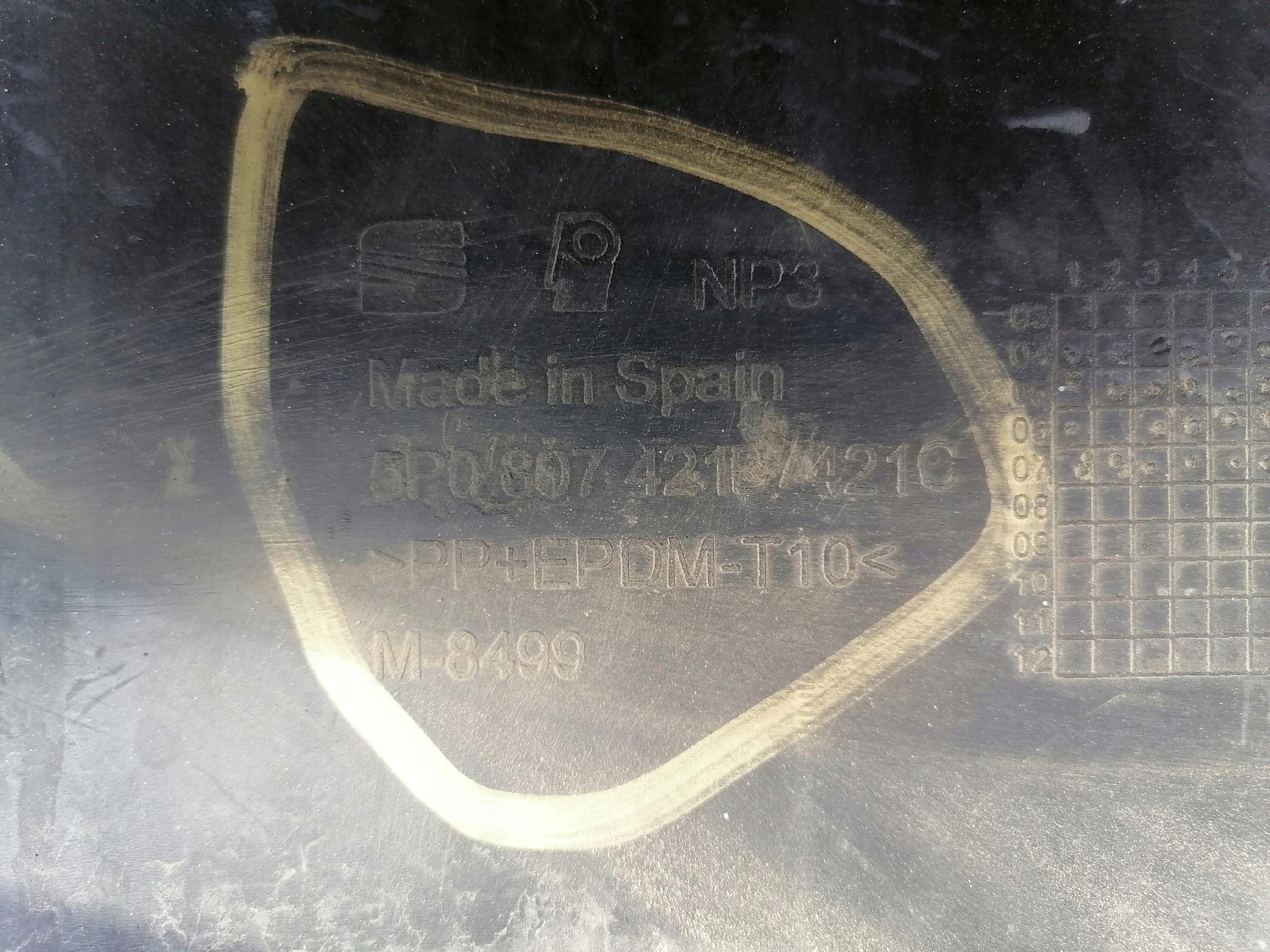 Stoßstange heck SEAT ALTEA 5P0807421
