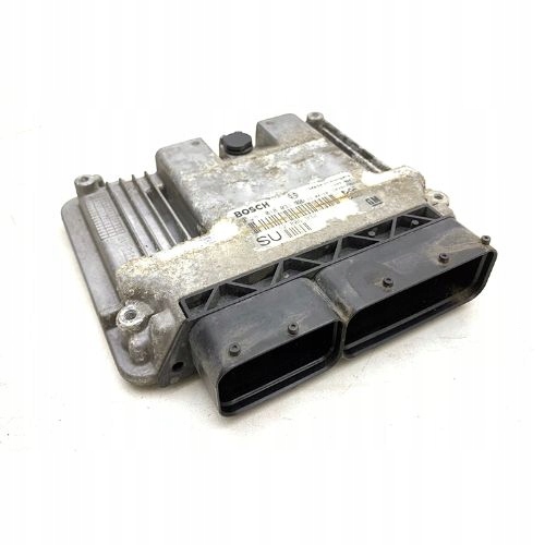 computer control unit module of the engine ECU Saab 9-3 93 1.9 TTID Z19DTR 12806932