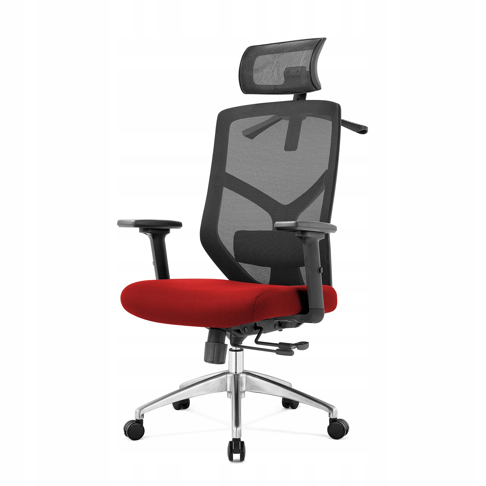 Ergonomická kancelárska stolička Rosa červená Angel