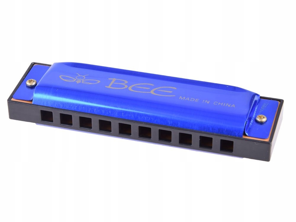 HARMONIJKA USTNA METALOWA ORGANKI + ETUI Marka Pozostałe