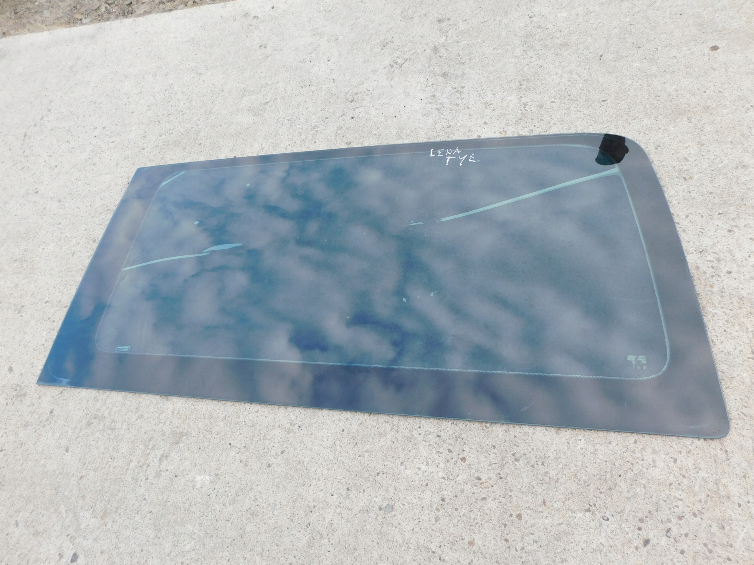 Mercedes Sprinter 906 VW Crafter window side left rear part BUS SREDNI