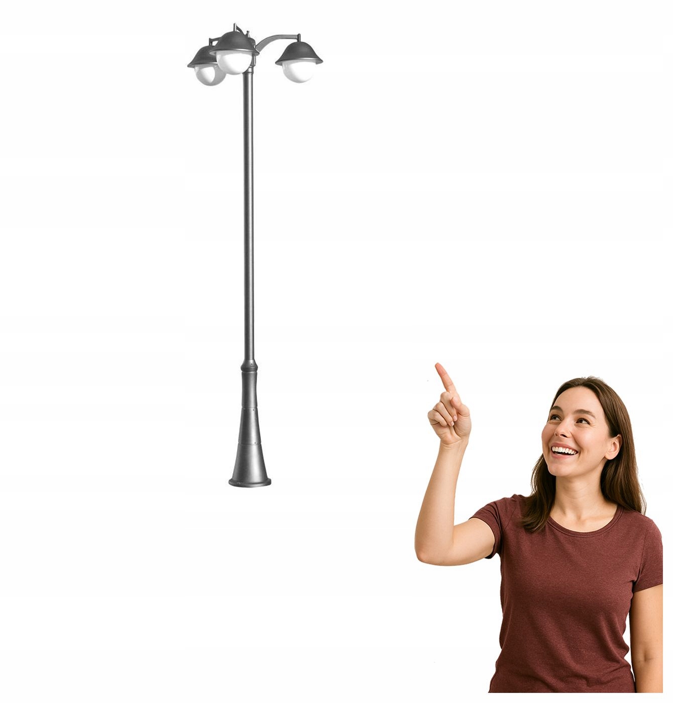 Lampa masztowa Prince Max Ogmw 3 O-bd Suma
