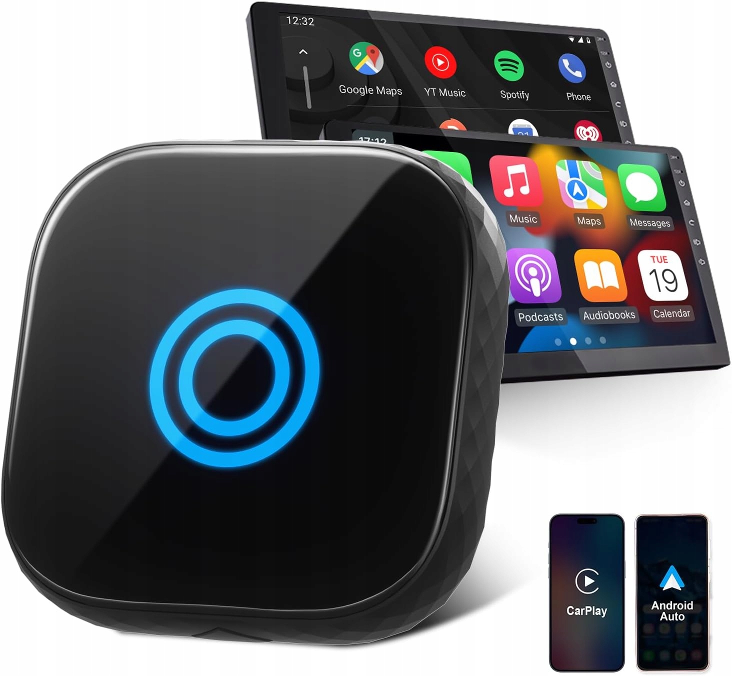 VeloBlast – adaptér do auta pro bezdrátové CarPlay a Android Auto