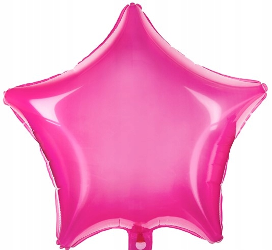 

Balon foliowy Gwiazdka, 48cm, różowy neonowy