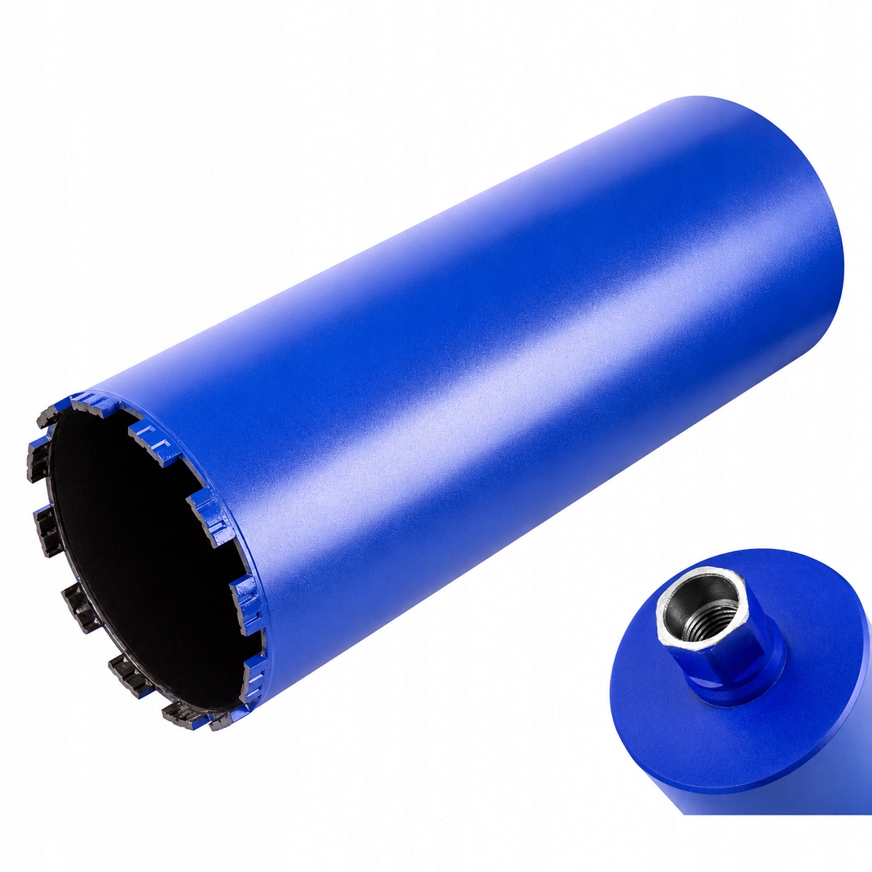 Wiertło Koronowe Diamentowe Do Betonu 162 x 450mm Wiertnica Otwornica