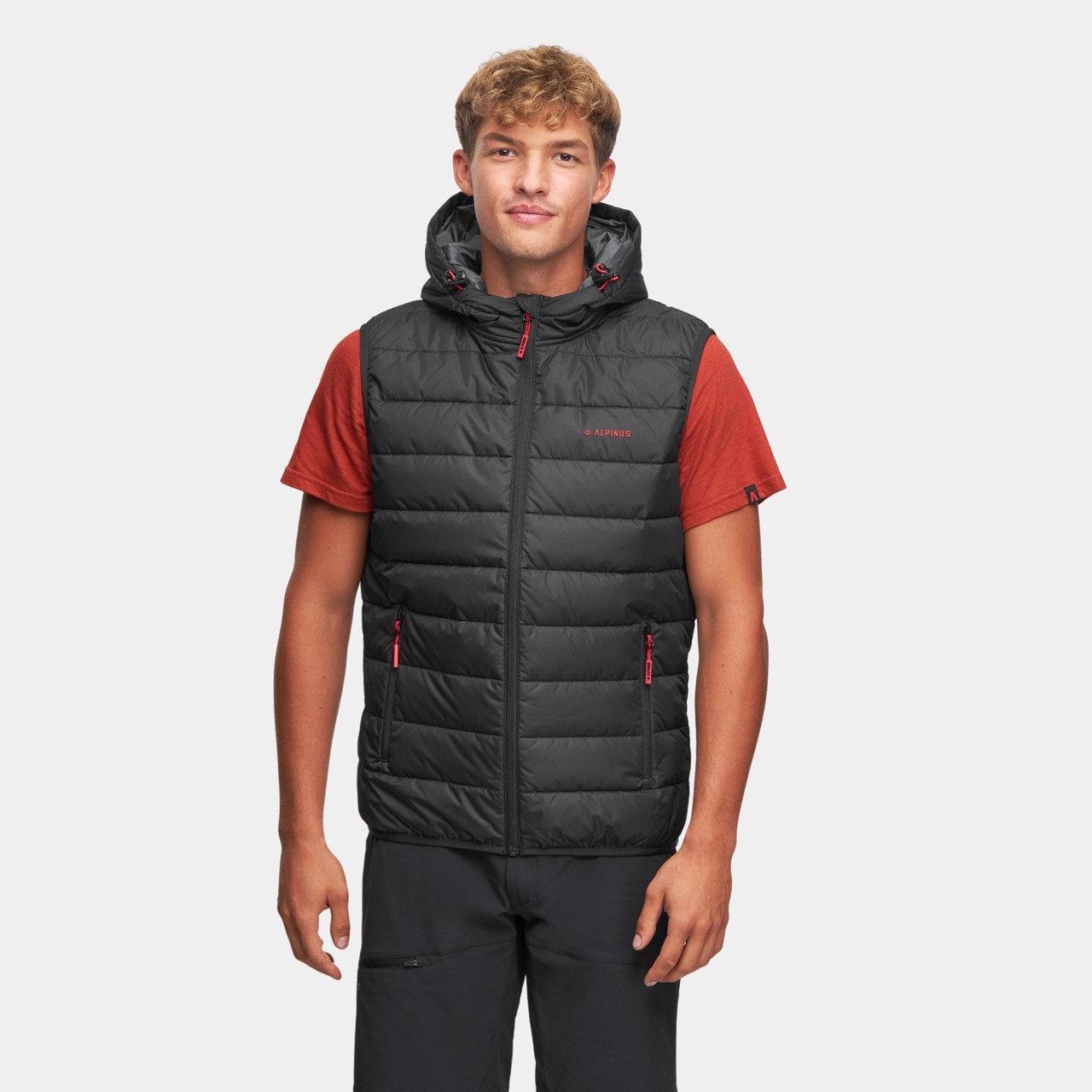 Pánská vesta Alpinus Athos Body Warmer černá BR43351